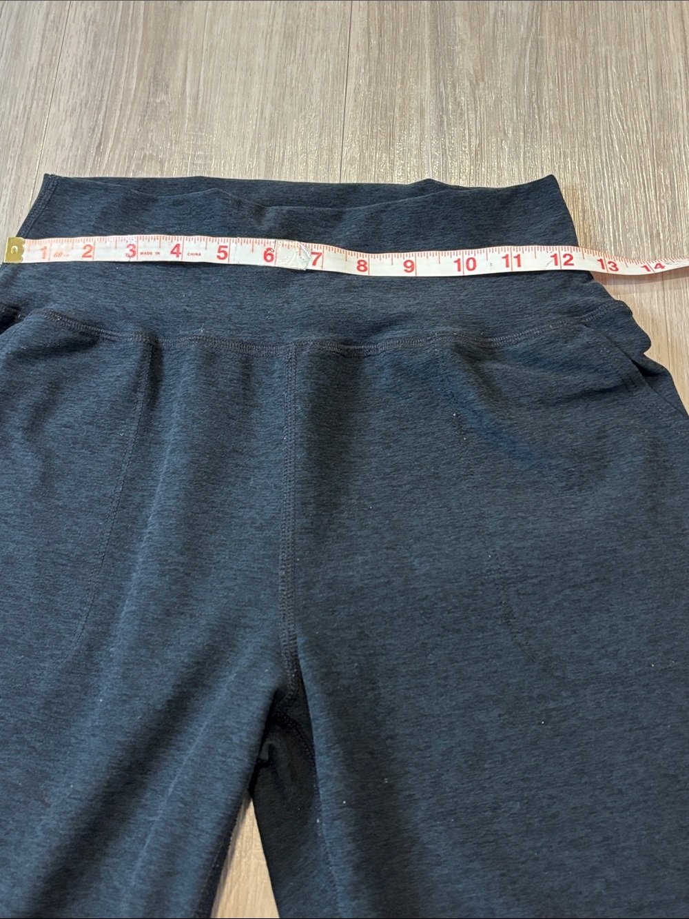 Beyond Yoga Spacedye MIDI Jogger in Darkest Night Heathered Black - Picture 8 of 11